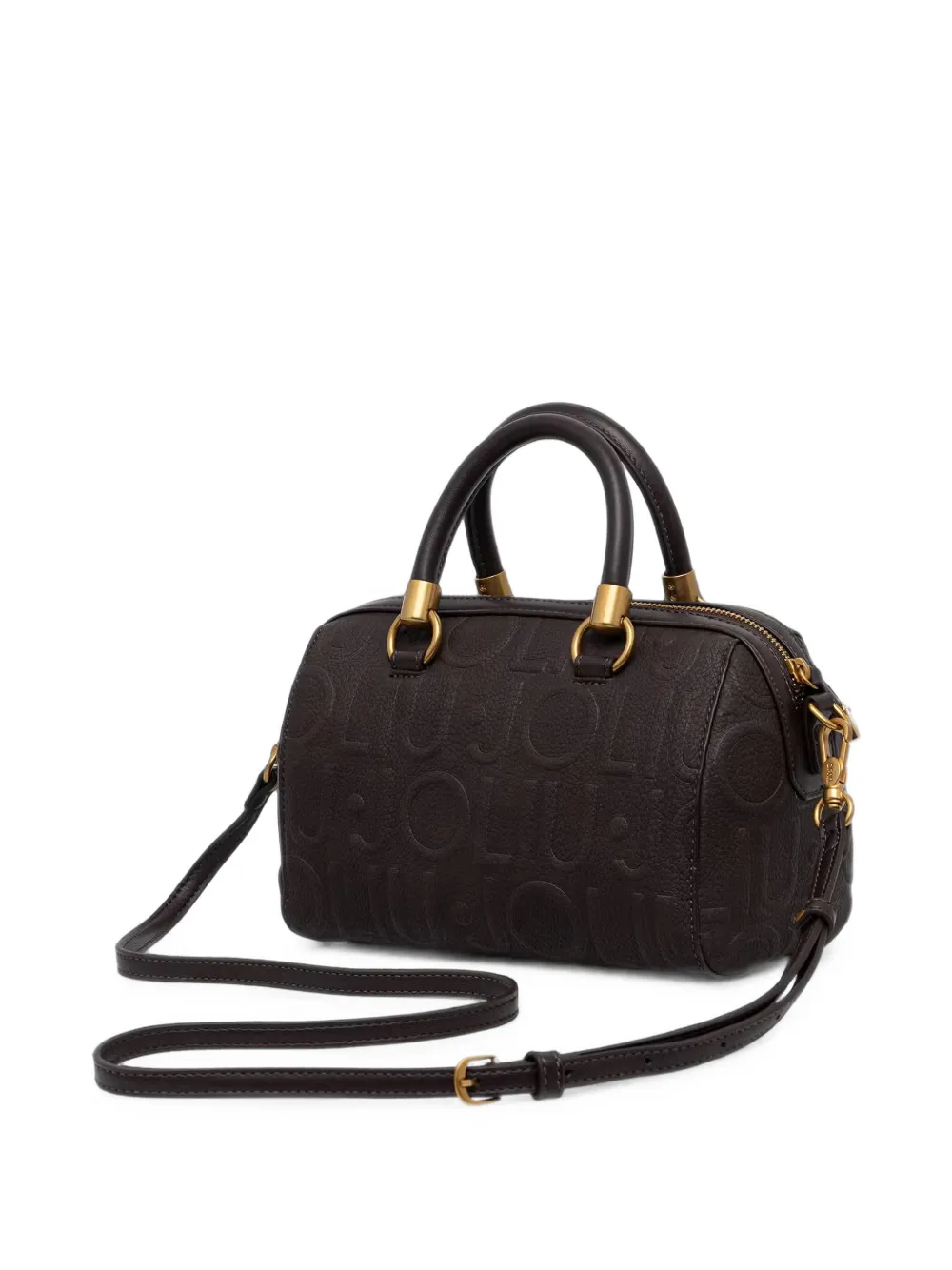 LIU JO Kleine handtas met logo Bruin