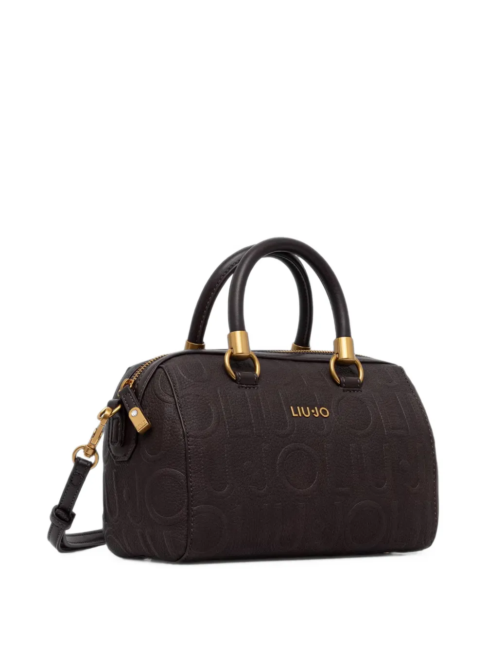 LIU JO Kleine handtas met logo Bruin