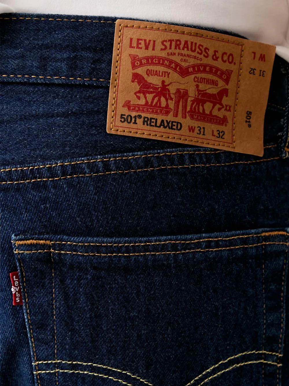 Levi's 501 loose-fit jeans Blauw