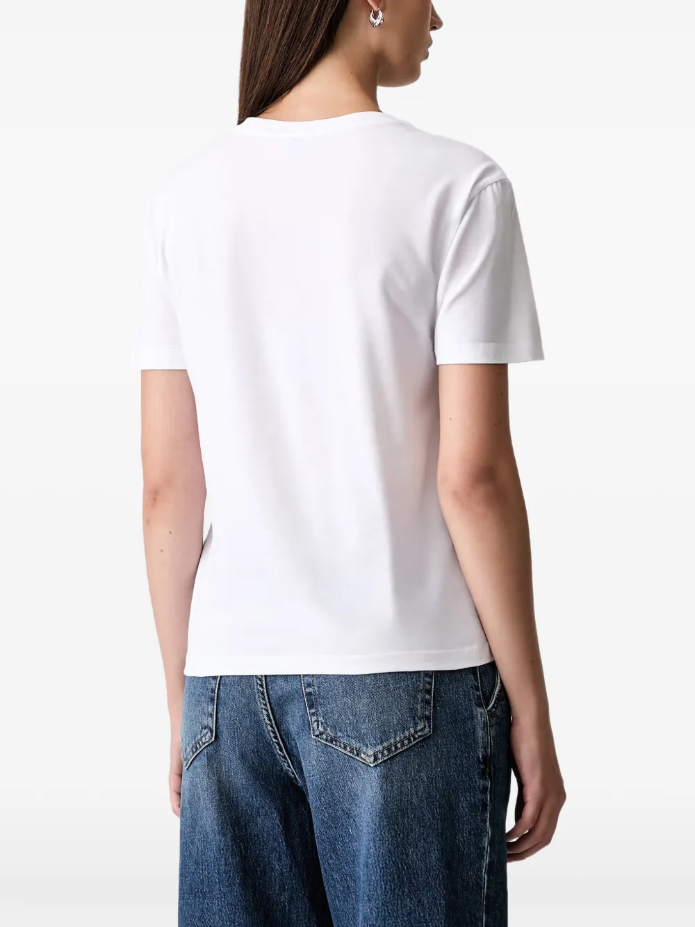 LIU JO T-shirt met grafische print Wit