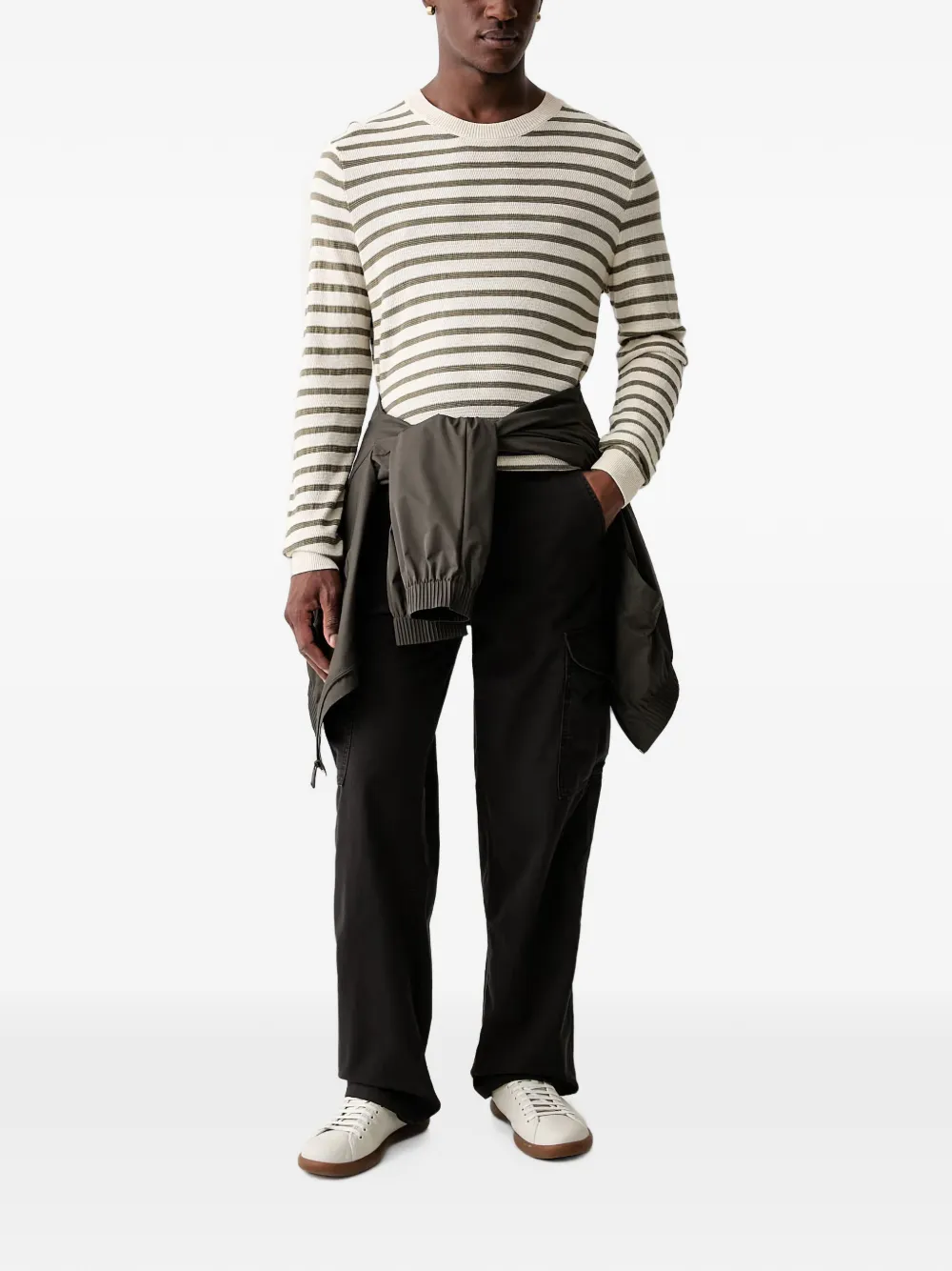 Levi's straight-leg cargo pants Zwart