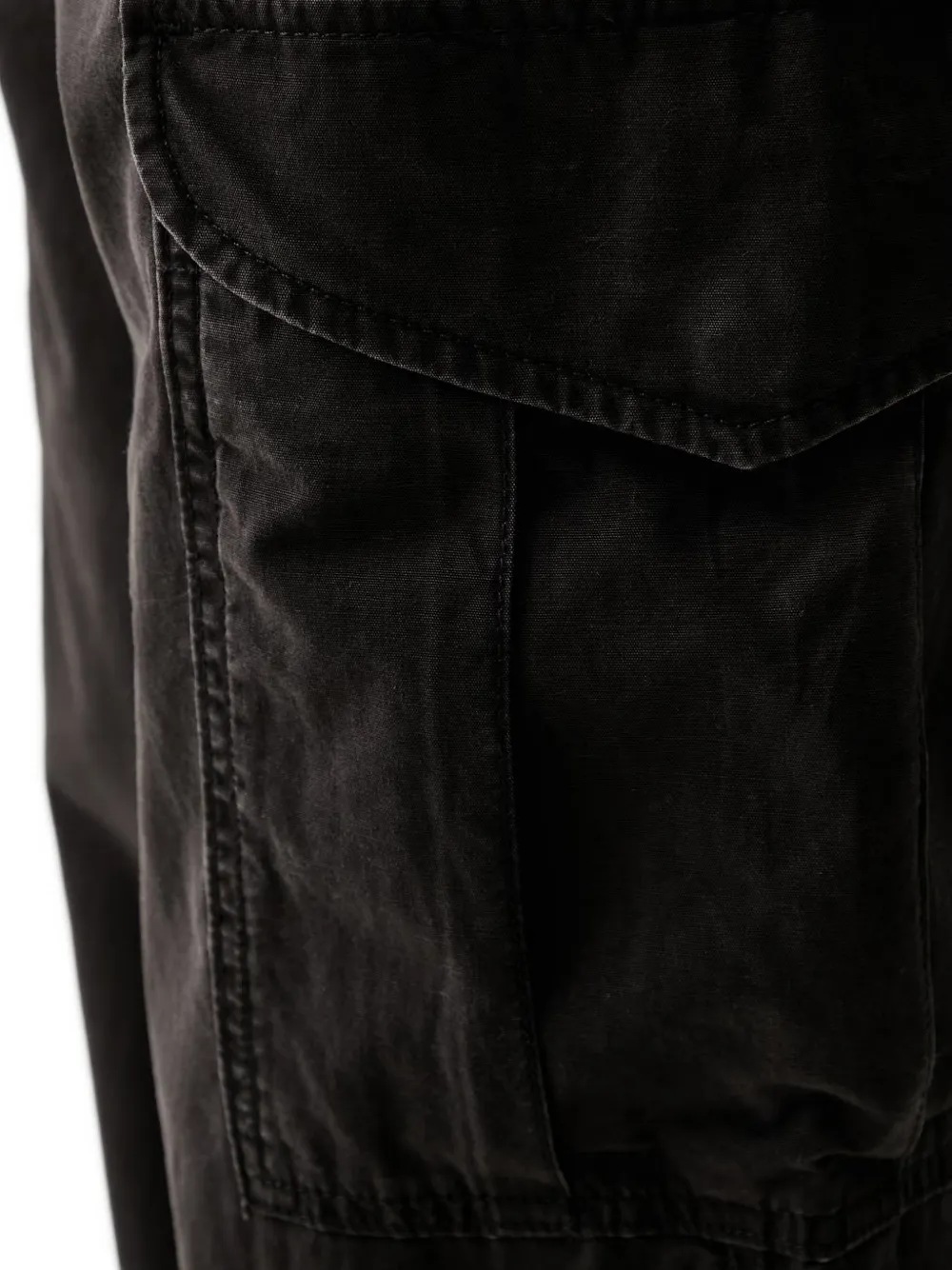 Levi's straight-leg cargo pants Zwart