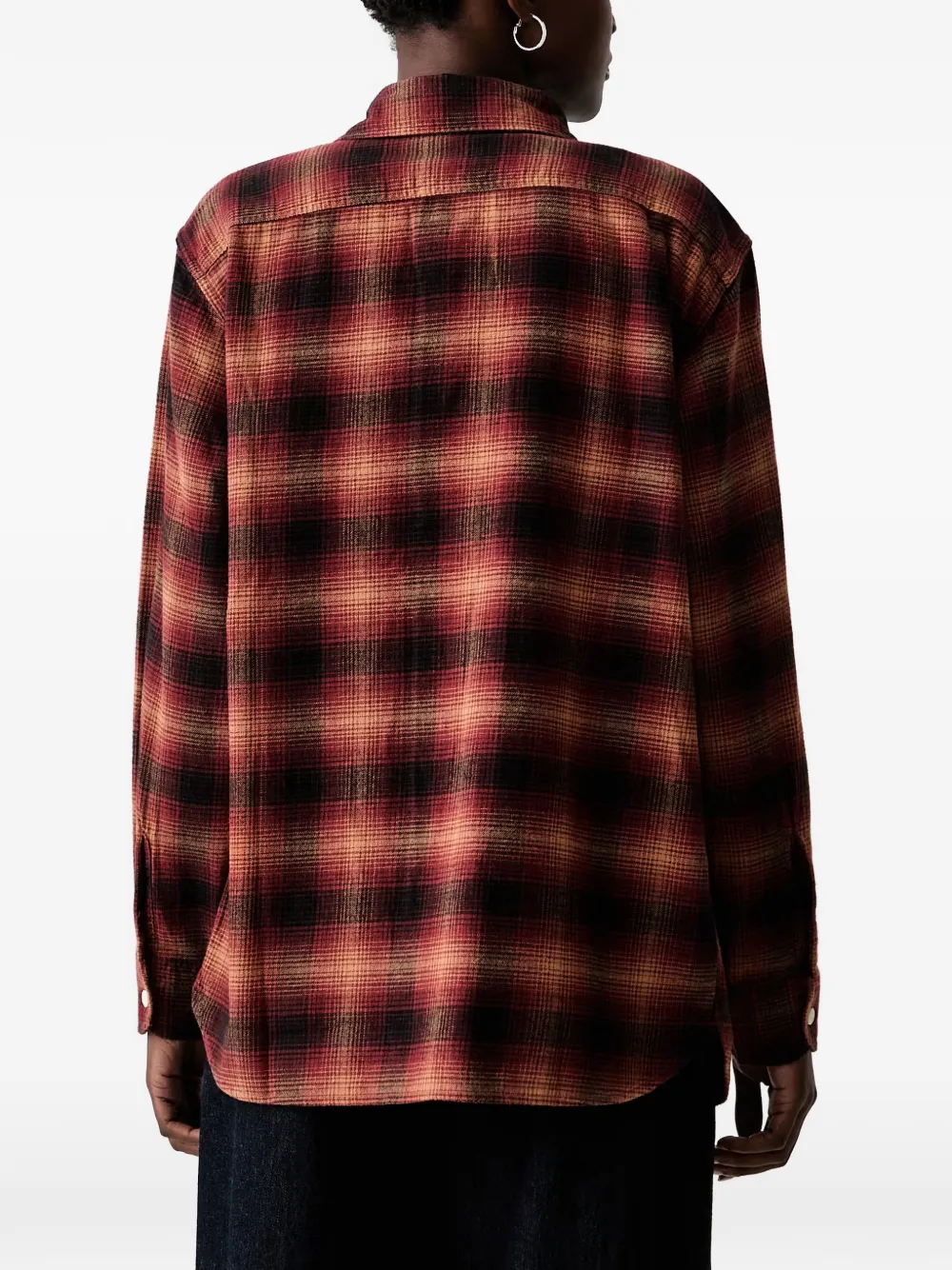 Levi's Classic Worker check-pattern shirt Rood