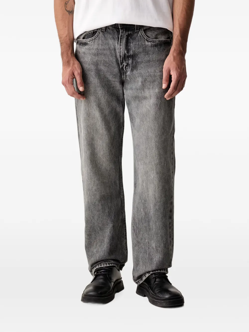 Levi's 565™ Loose Straight acid-wash jeans - Grigio