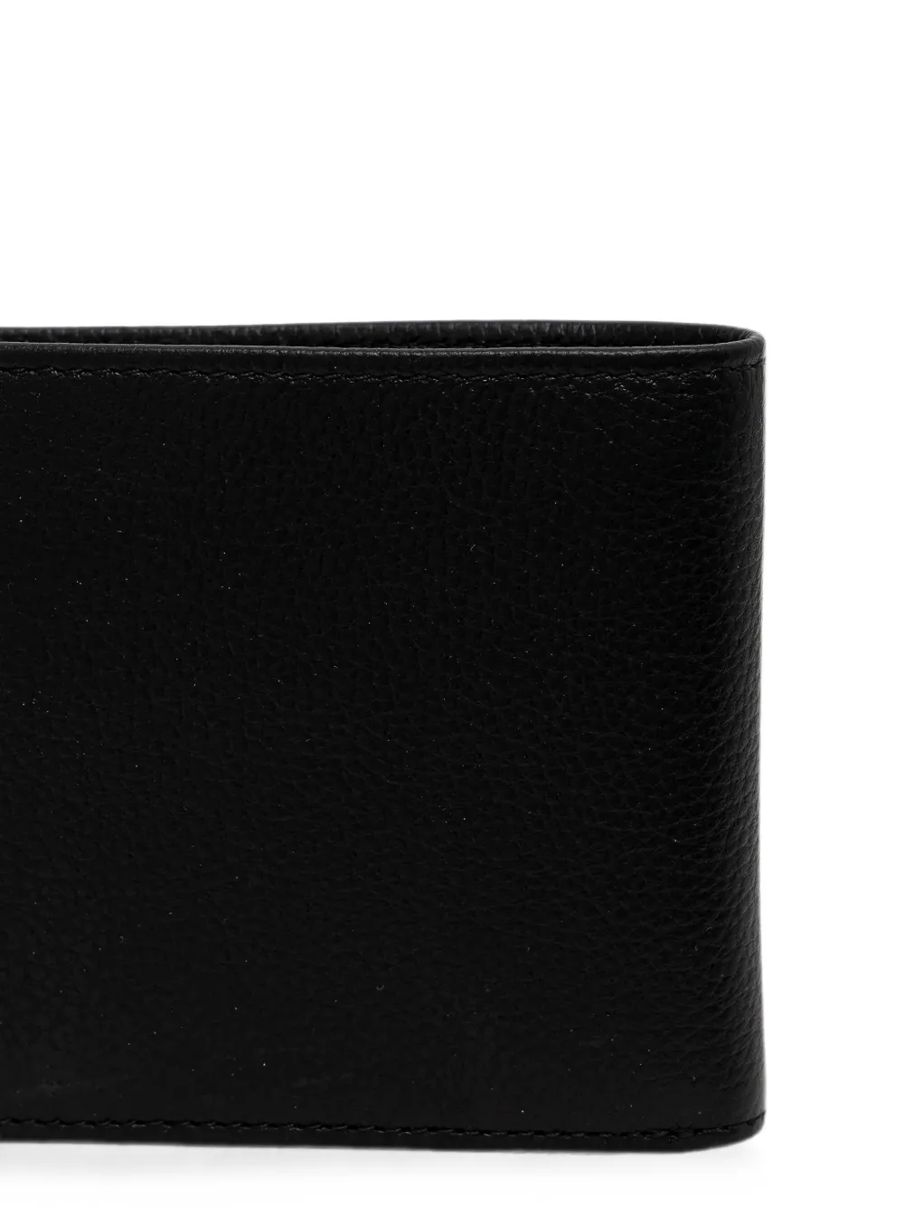 Levi's Two Horse logo-debossed bi-fold wallet Zwart
