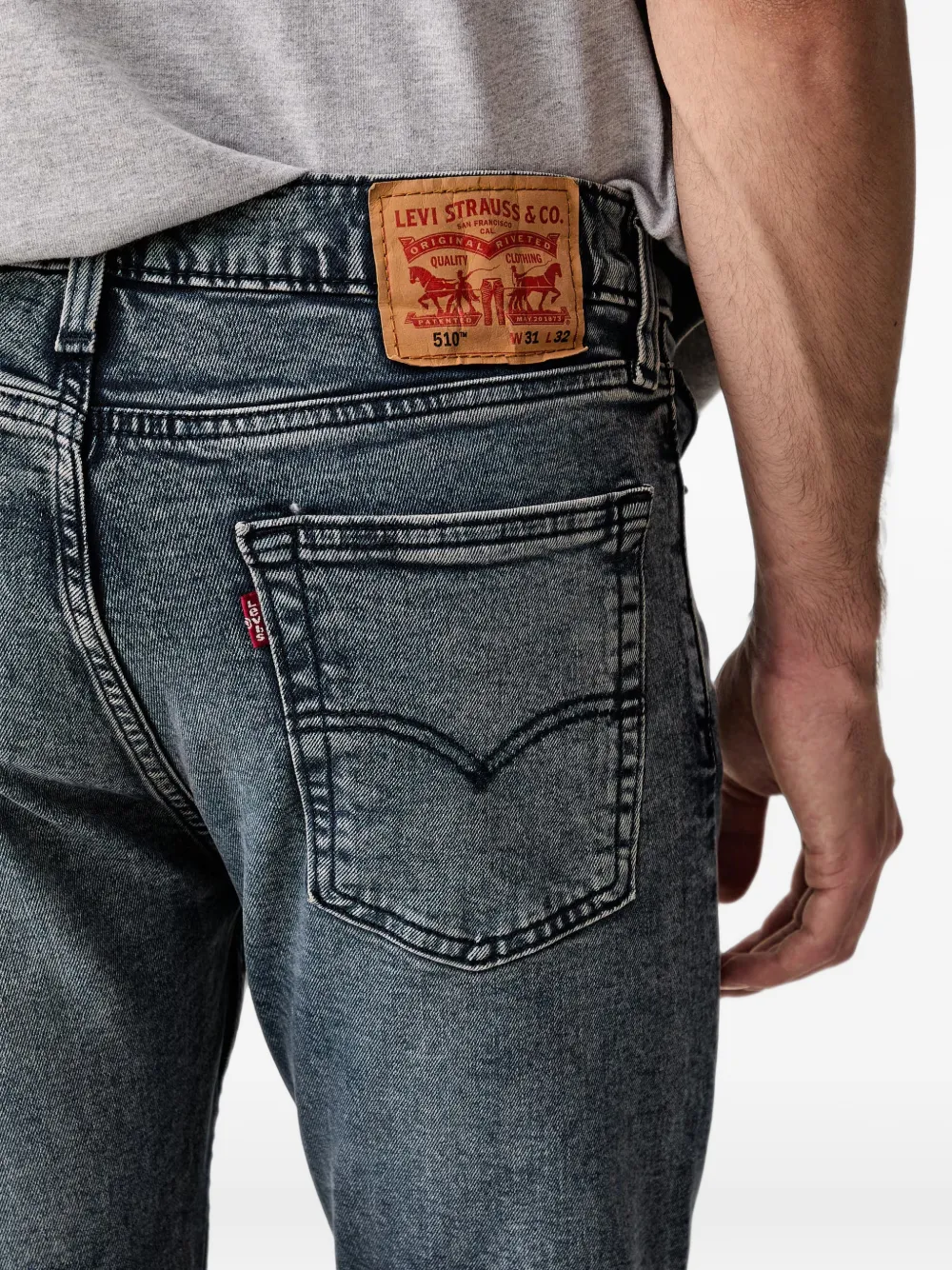 Levi's 510 skinny-cut jeans Blauw