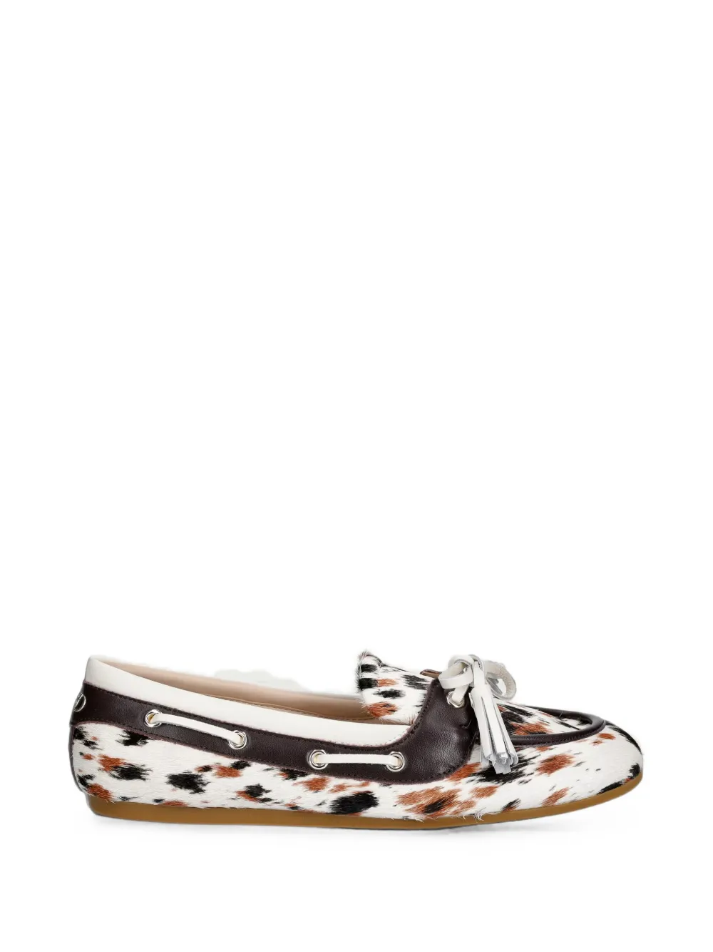 LIU JO pony-hair loafers - Bianco