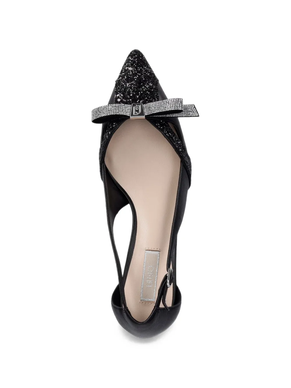 LIU JO Pumps met uitgesneden details en glitters Zwart