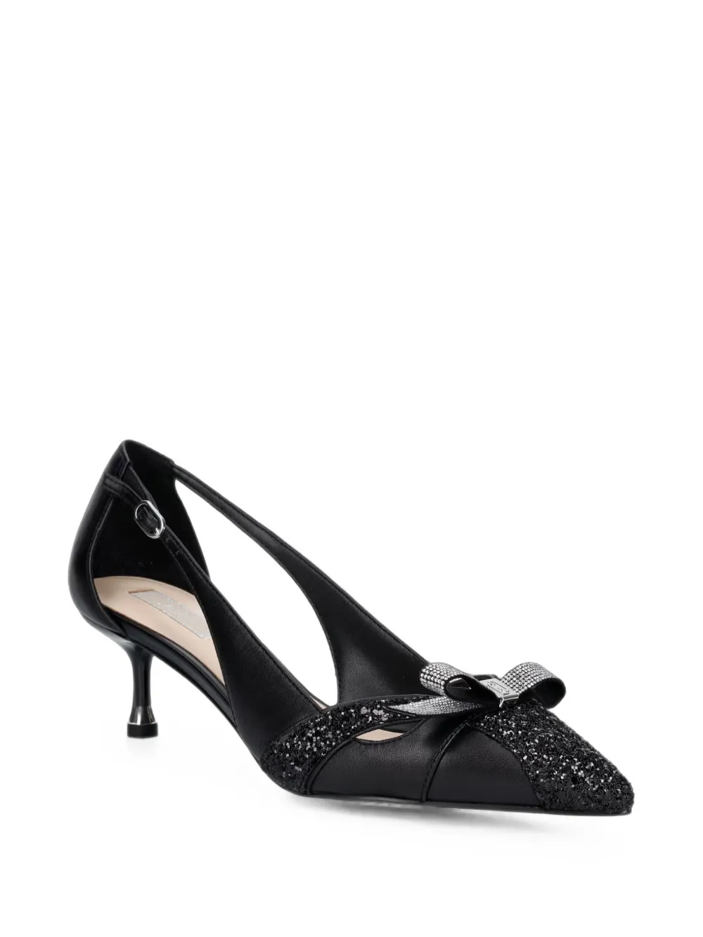 LIU JO Pumps met uitgesneden details en glitters Zwart