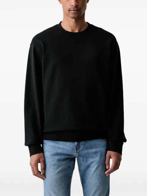 Levi's logo-patch crew-neck sweater