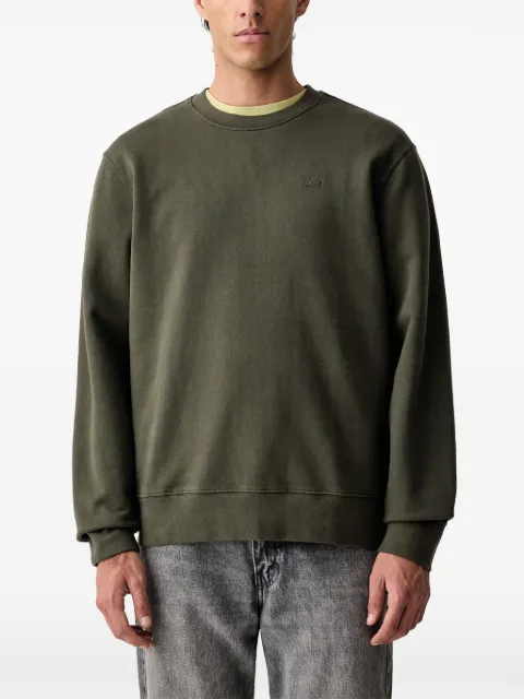 Levi's logo-embroidered crew-neck sweater