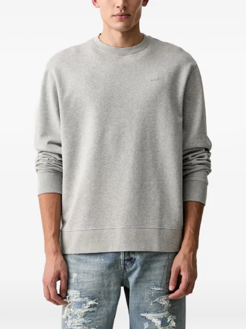 Levi's logo-patch crew-neck sweater