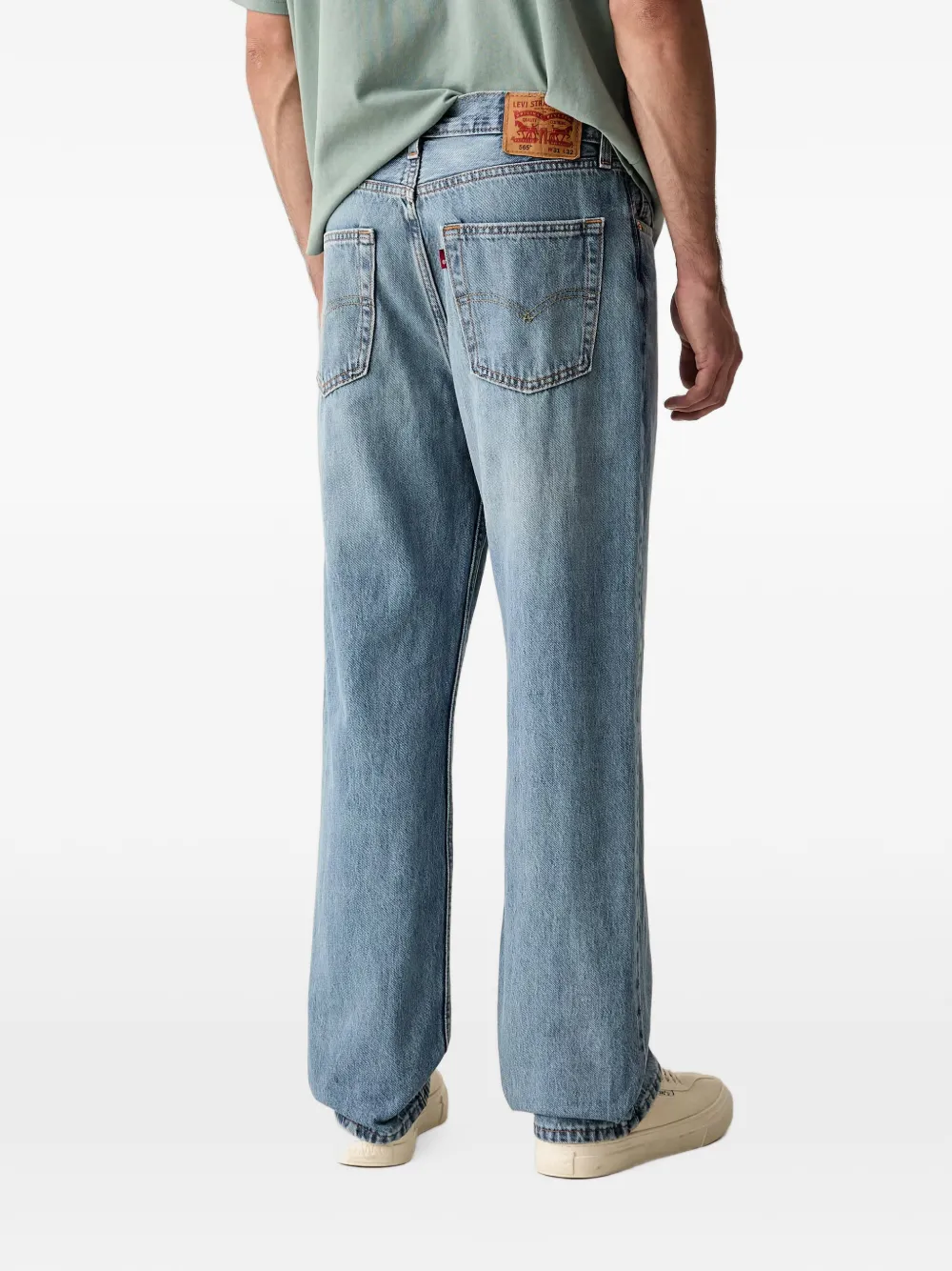 Levi's 565 loose-fit jeans Blauw