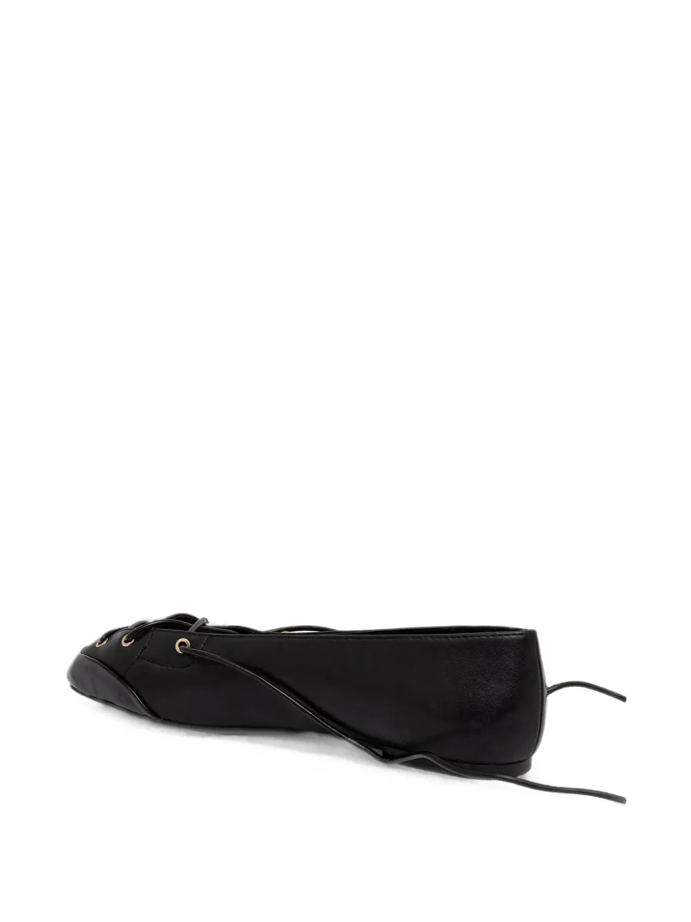 LIU JO Ballerina's met veters Zwart
