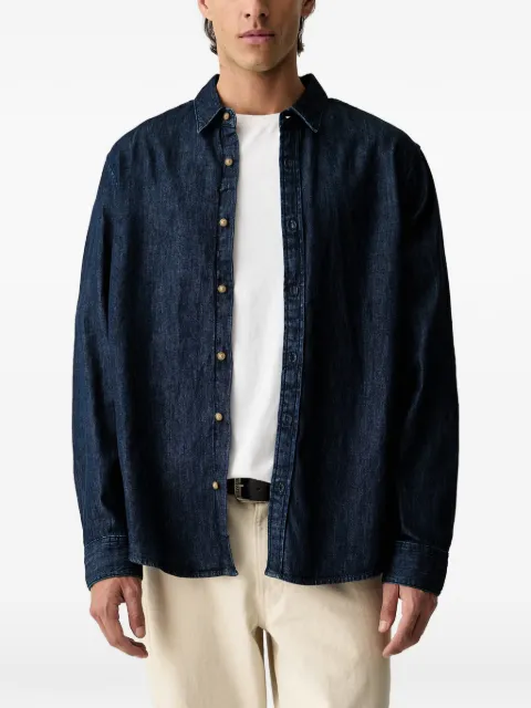 Levi's logo-patch denim shirt