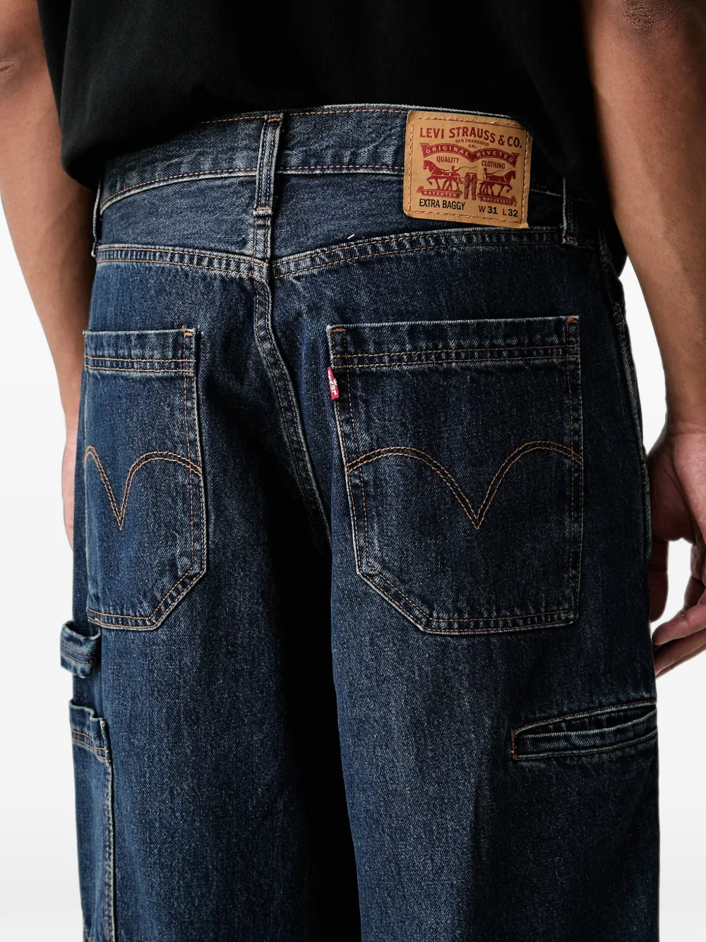 Levi's Extra Baggy Utility jeans Blauw