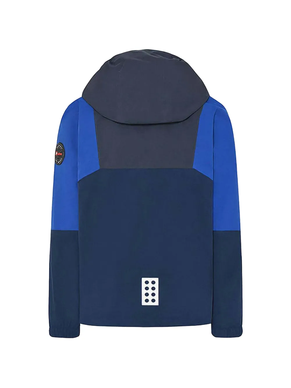 Lego colour-block hooded jacket Blauw