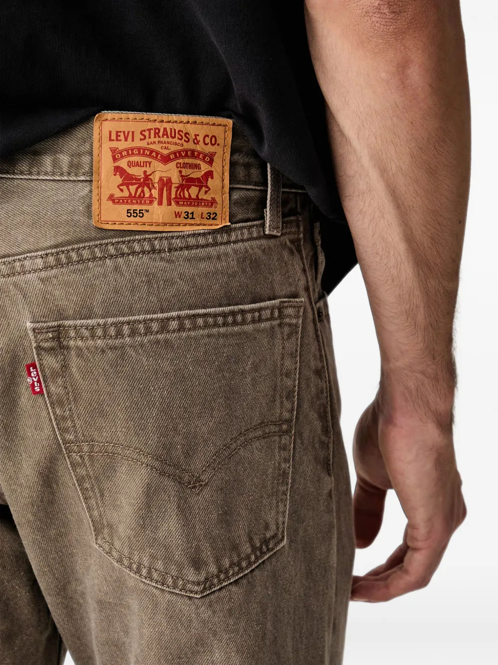 Levi's 555 straight-leg jeans Bruin