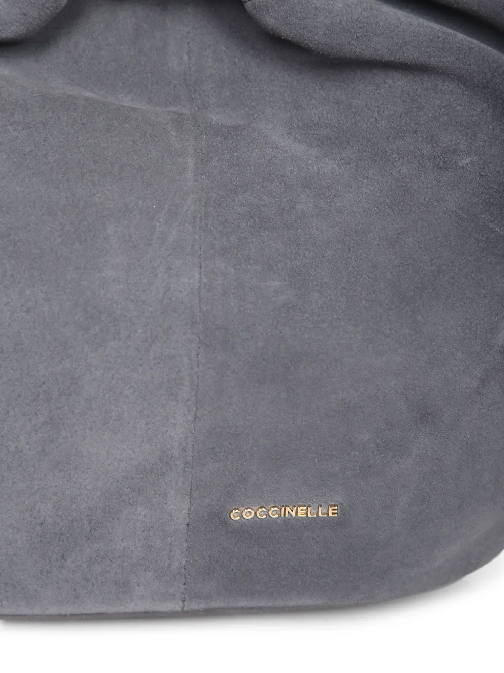 Coccinelle Shopper met schakels en ruches Grijs