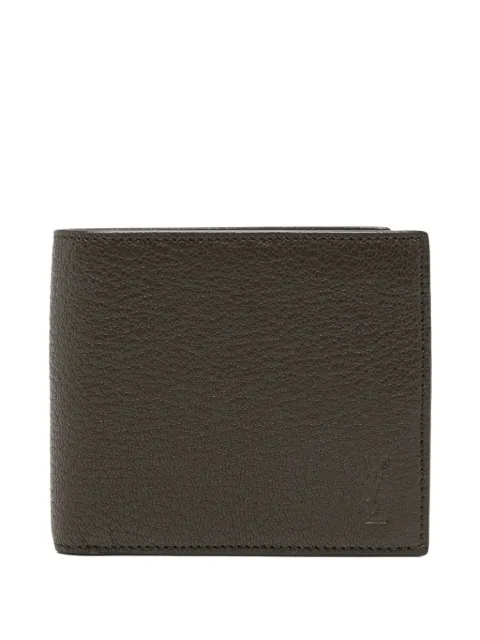 Saint Laurent grain-de-poudre bi-fold wallet