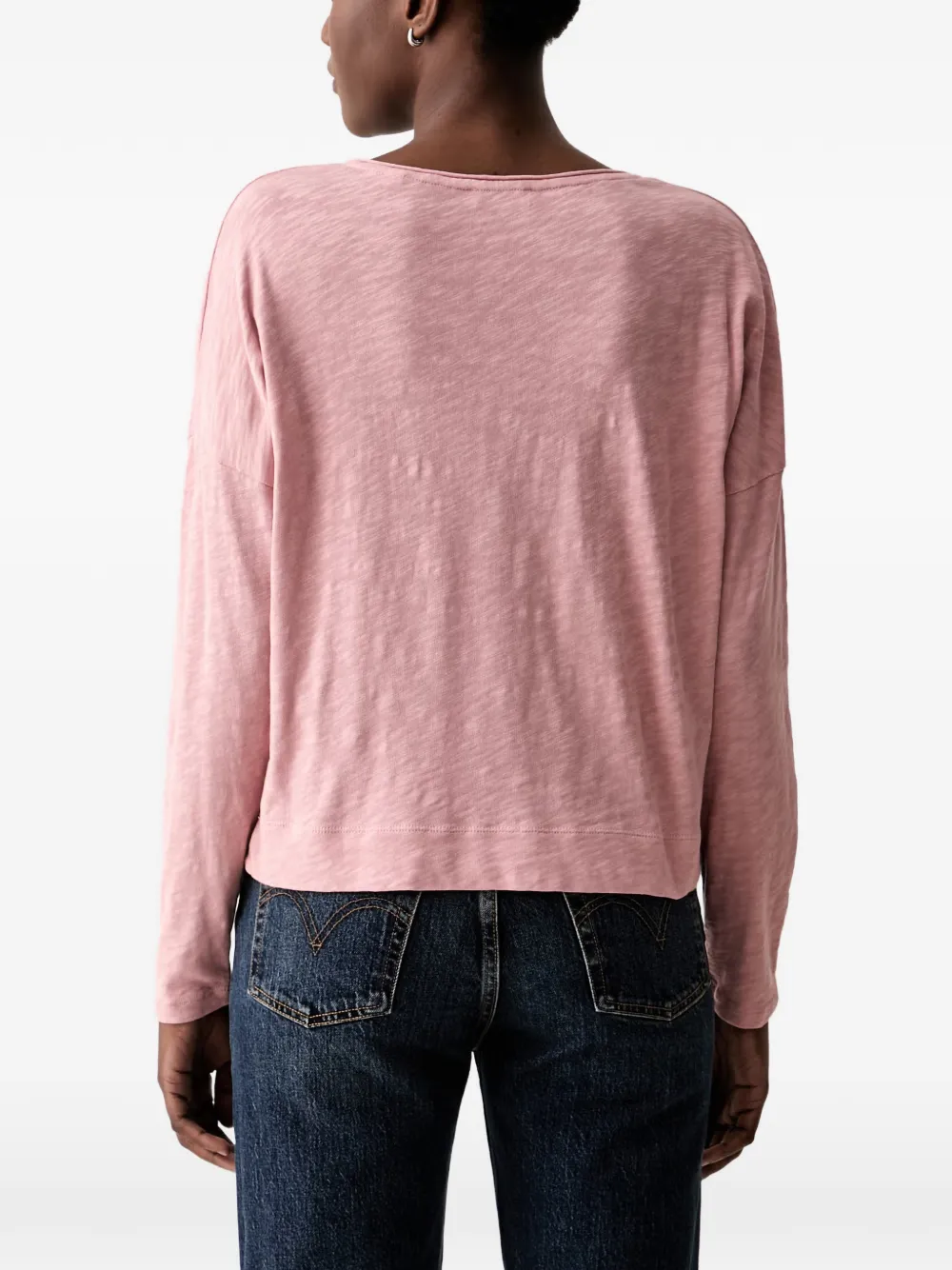 Marc O'Polo T-shirt met ronde hals Roze