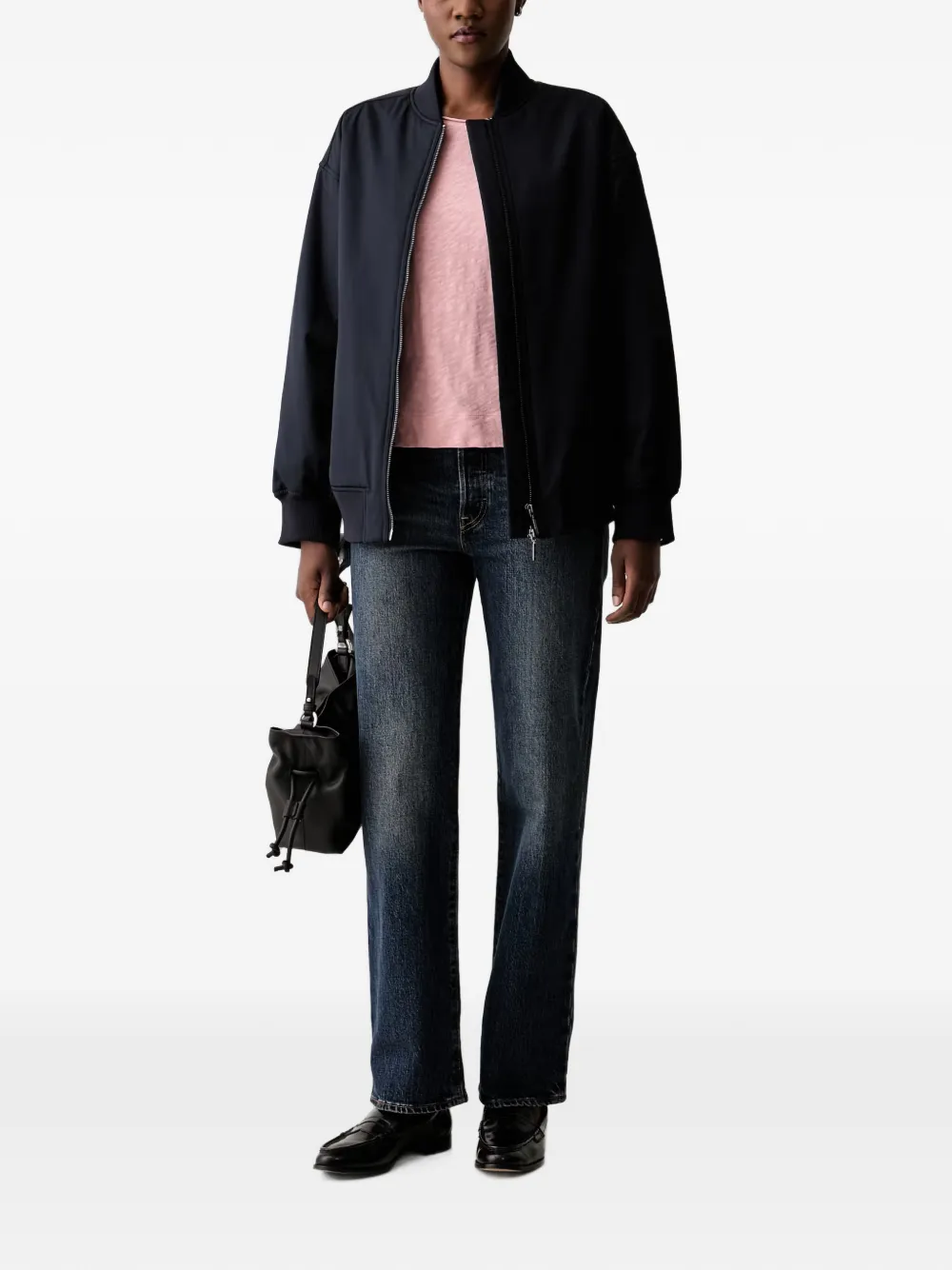 Marc O'Polo T-shirt met ronde hals Roze