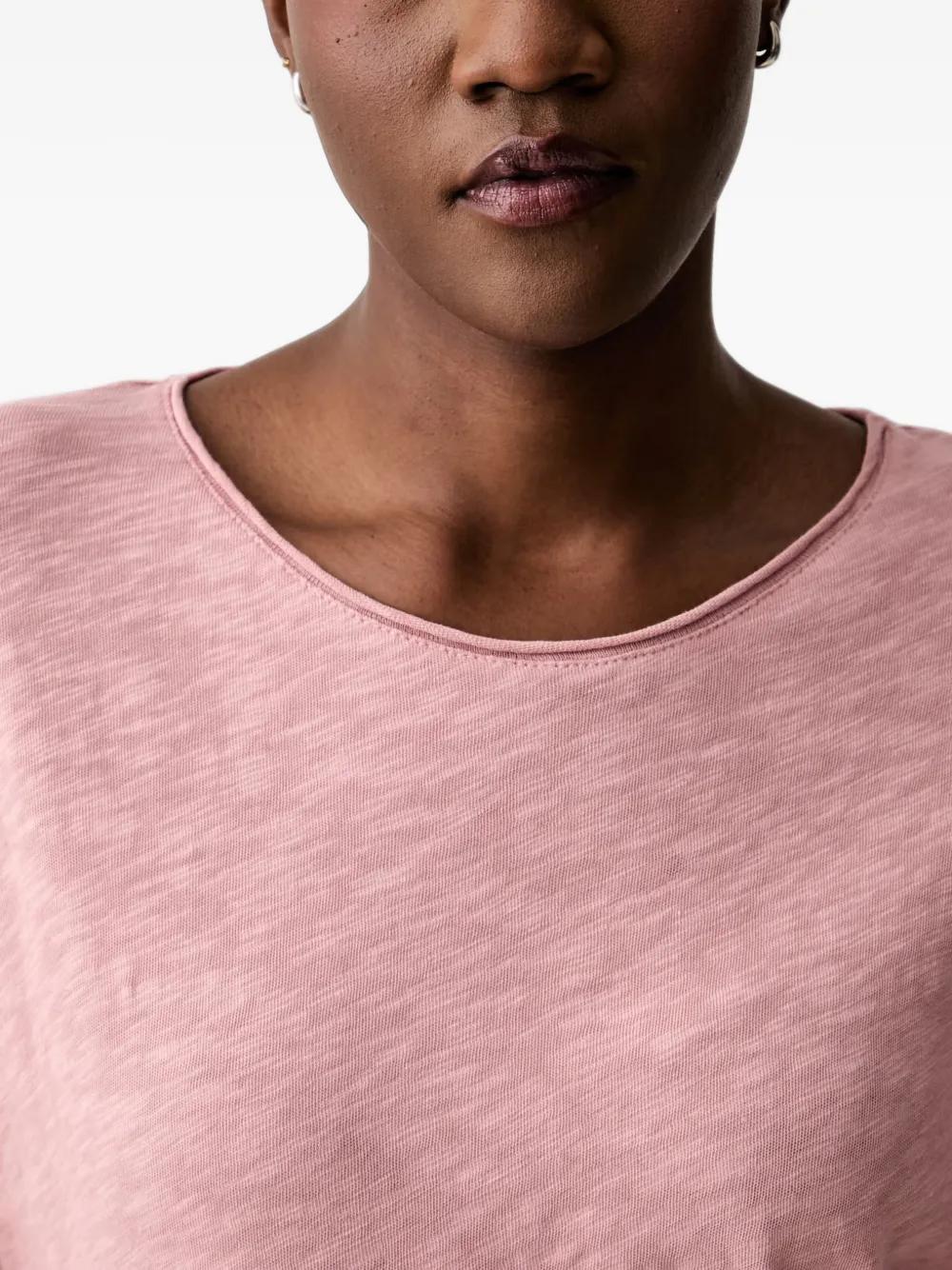 Marc O'Polo T-shirt met ronde hals Roze