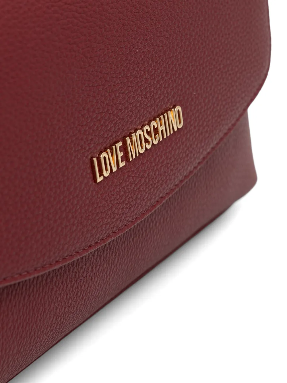 Love Moschino Crossbodytas met logo Rood