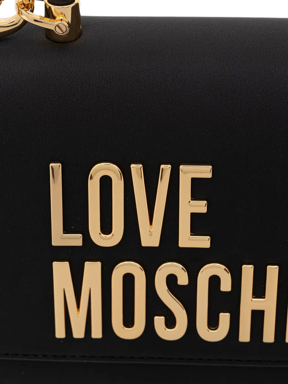 Love Moschino Shopper met logo Zwart