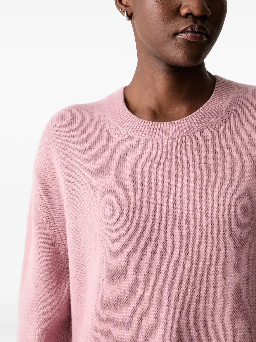 Marc O'Polo Trui met ronde hals Roze