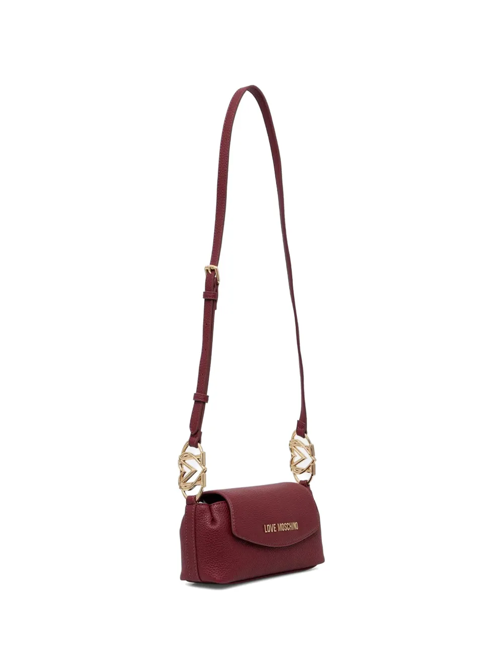 Love Moschino Crossbodytas met logo Rood
