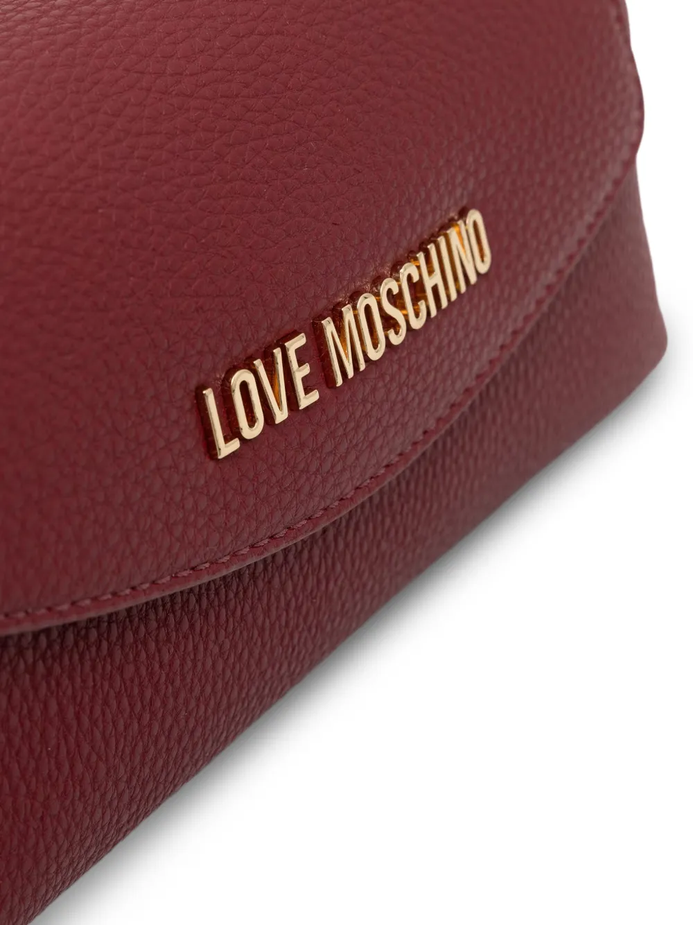 Love Moschino Crossbodytas met logo Rood