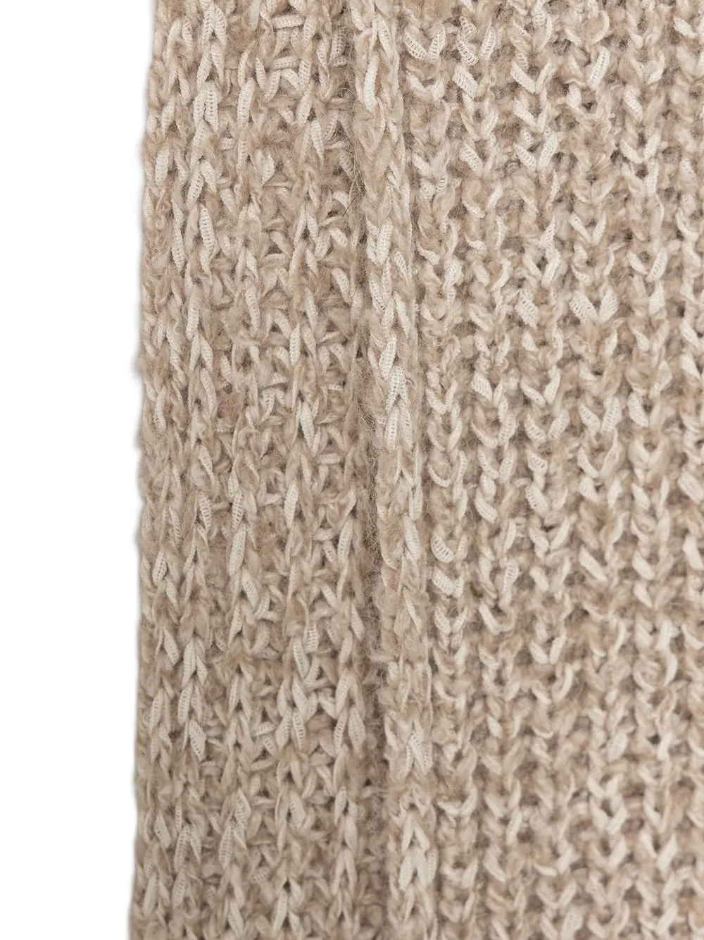 Marc O'Polo Grofgebreide sjaal Beige