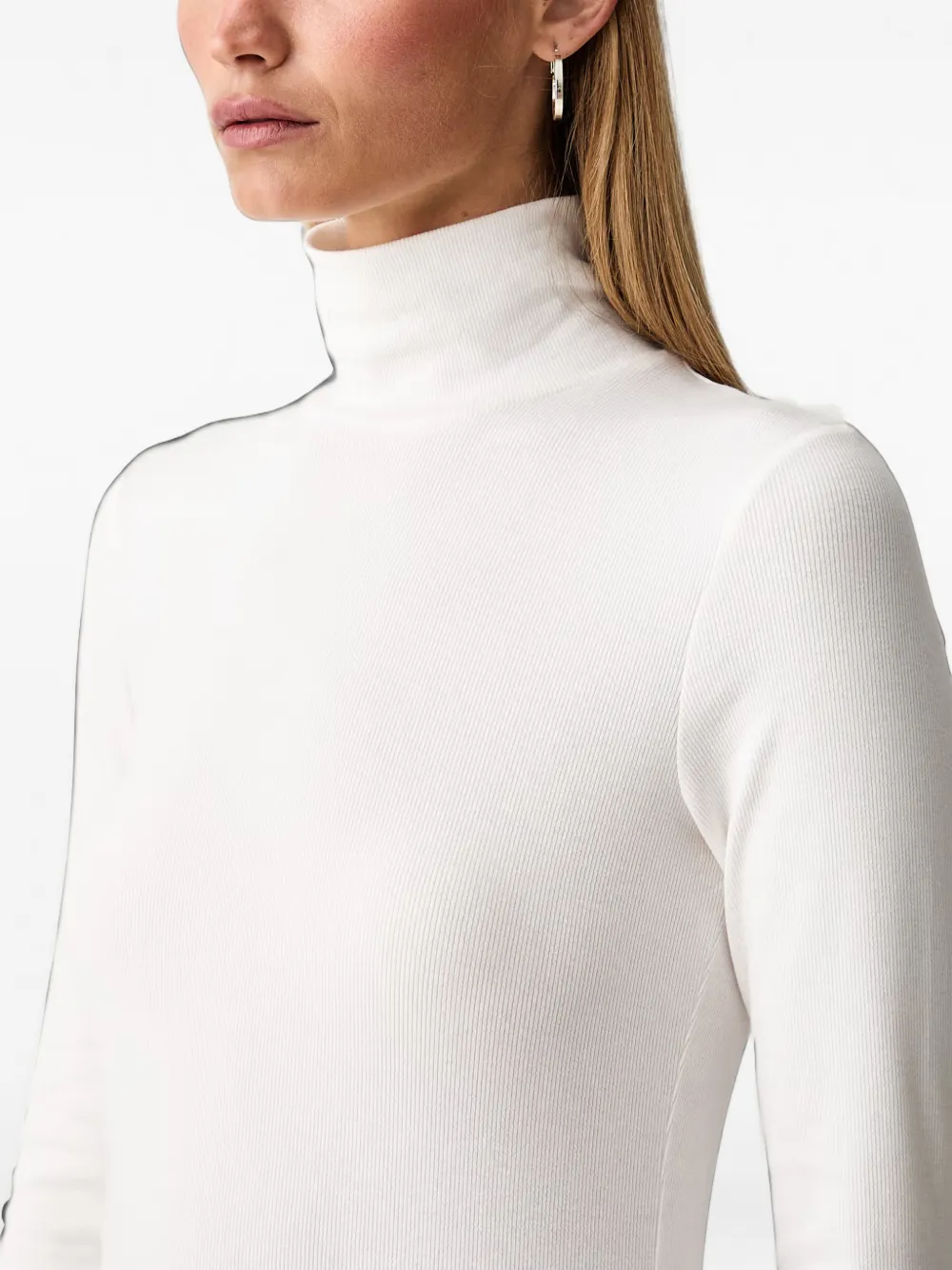 Marc O'Polo Ribgebreide coltrui Wit