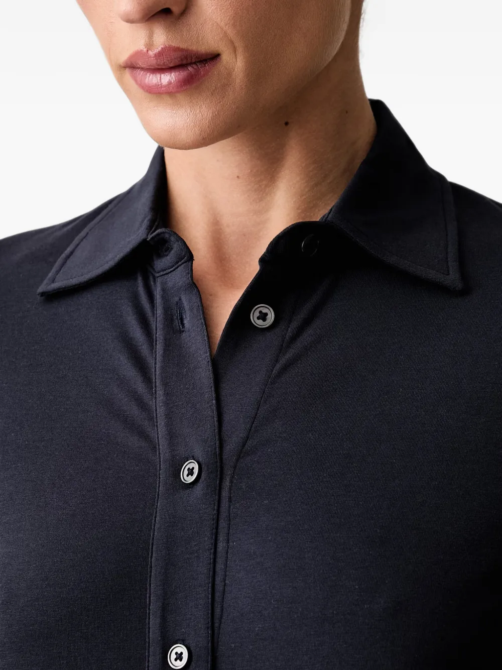 Marc O'Polo Button-down blouse Blauw