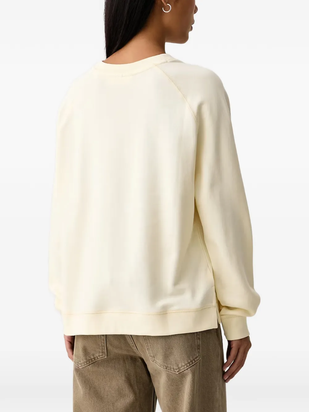 Marc O'Polo raglan-sleeve sweatshirt Geel