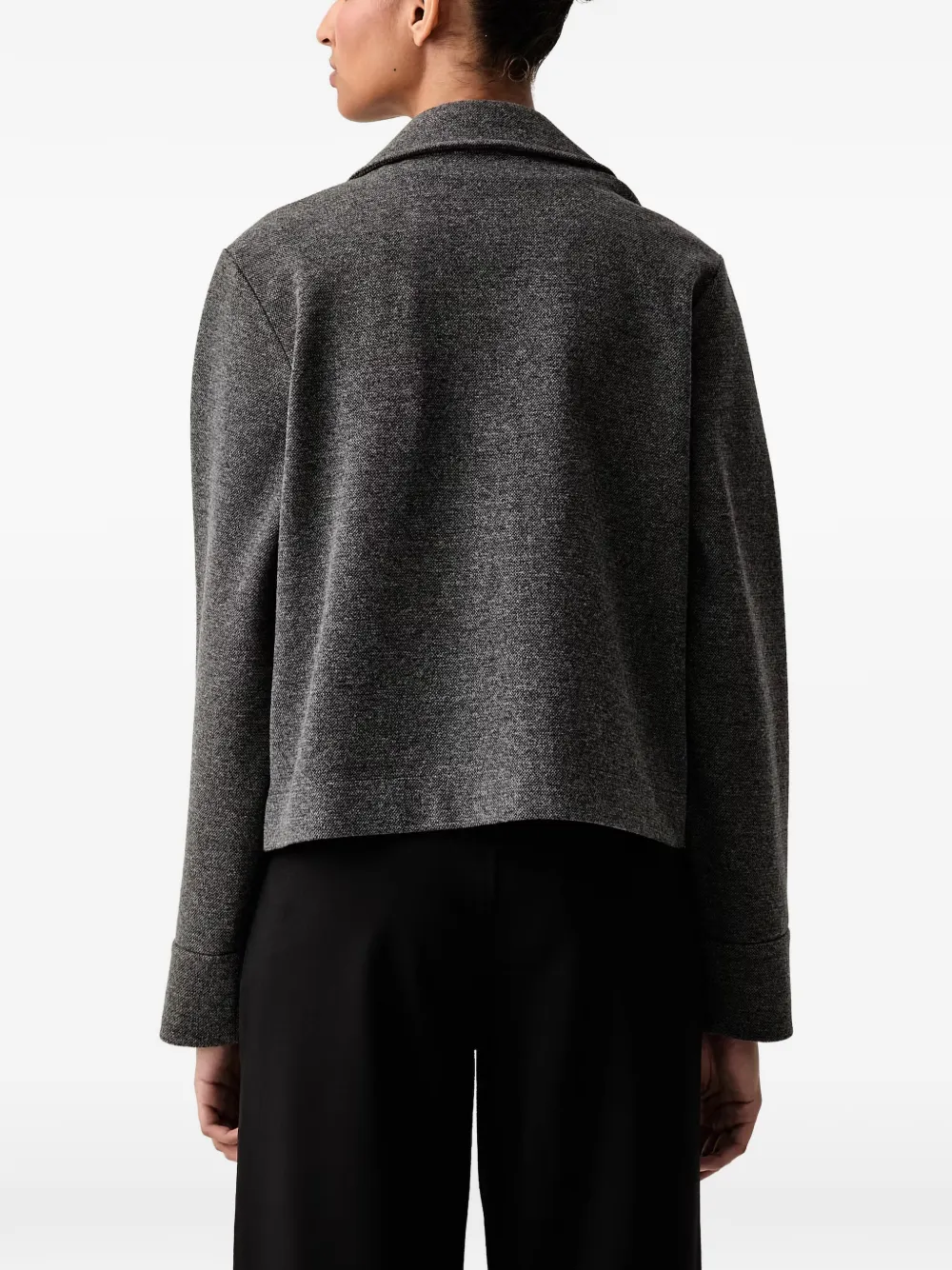 Marc O'Polo button-up flap-pocket jacket Grijs