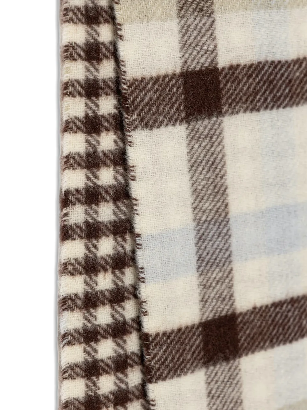 Marc O'Polo Geruite sjaal Beige