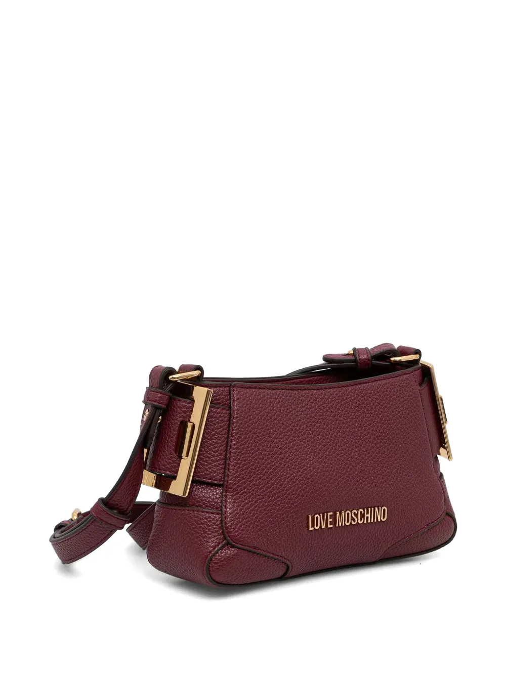 Love Moschino Crossbodytas met logoplakkaat Rood