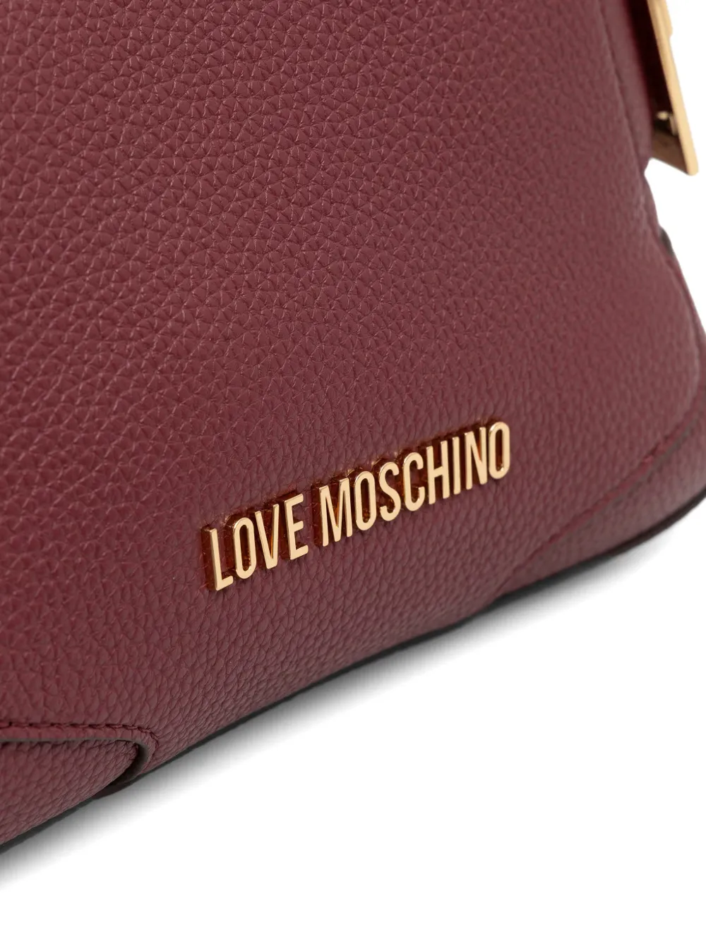 Love Moschino Crossbodytas met logoplakkaat Rood