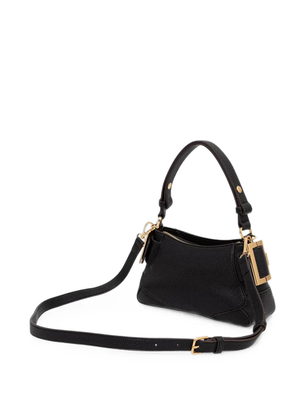 Love Moschino Schoudertas met logo Zwart