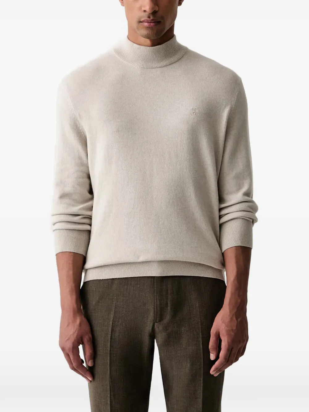 Marc O'Polo high-neck sweater - Toni neutri