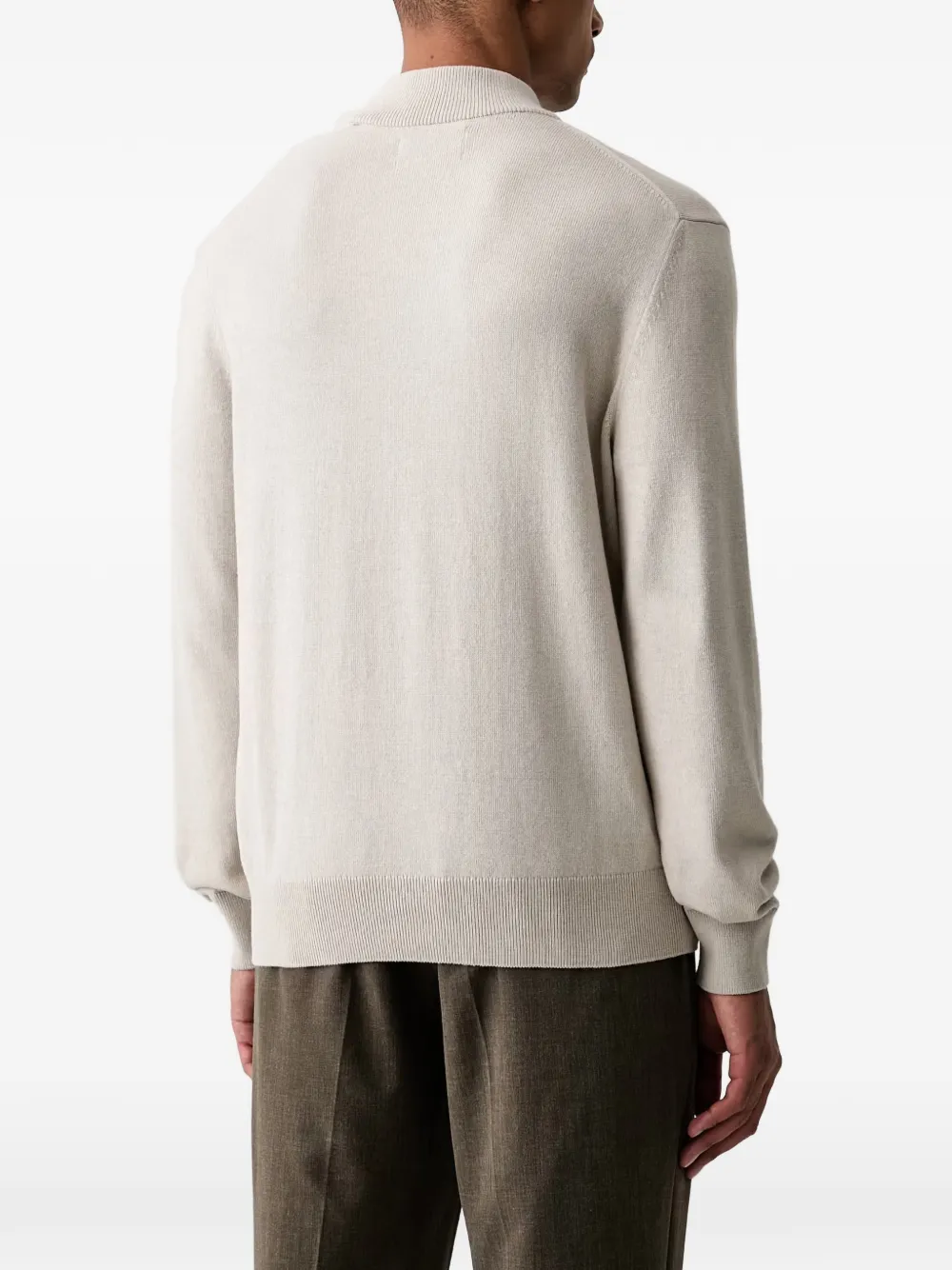 Marc O'Polo Trui met hoge hals Beige
