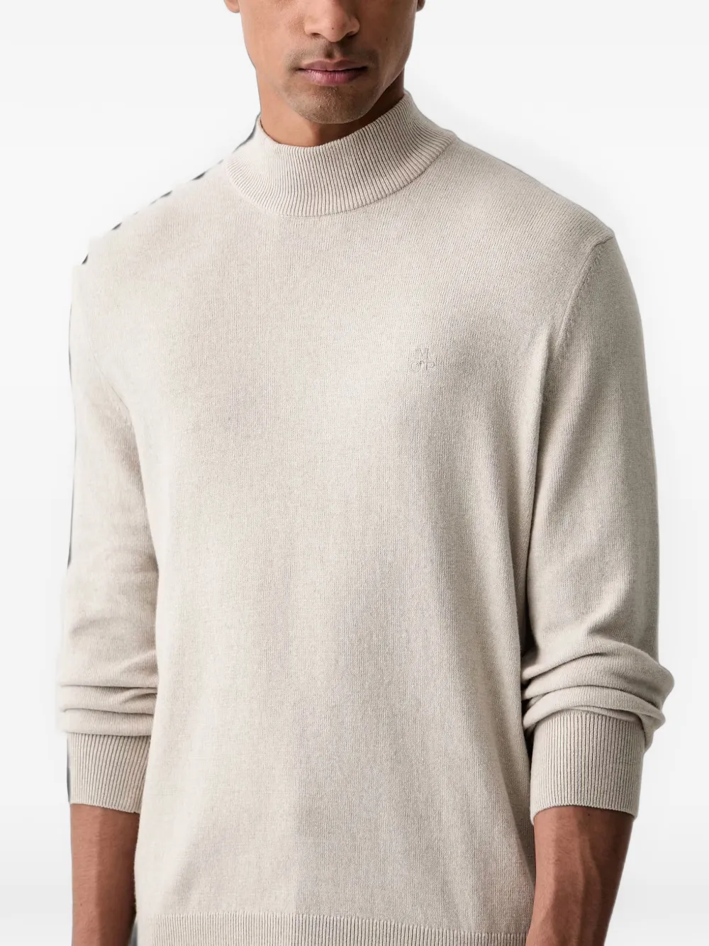 Marc O'Polo Trui met hoge hals Beige