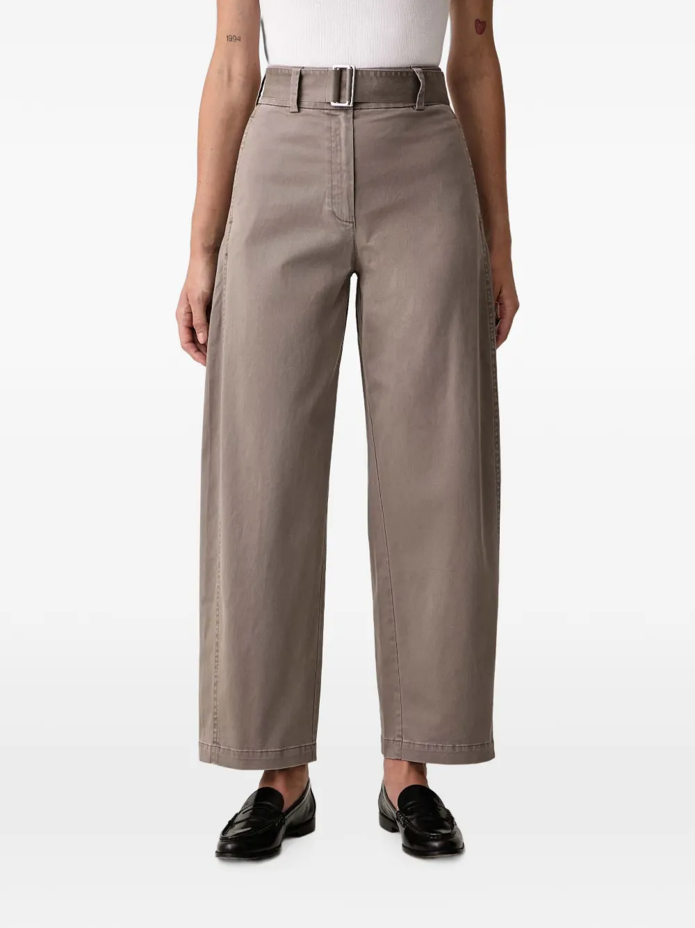 Marc O'Polo belted wide-leg trousers