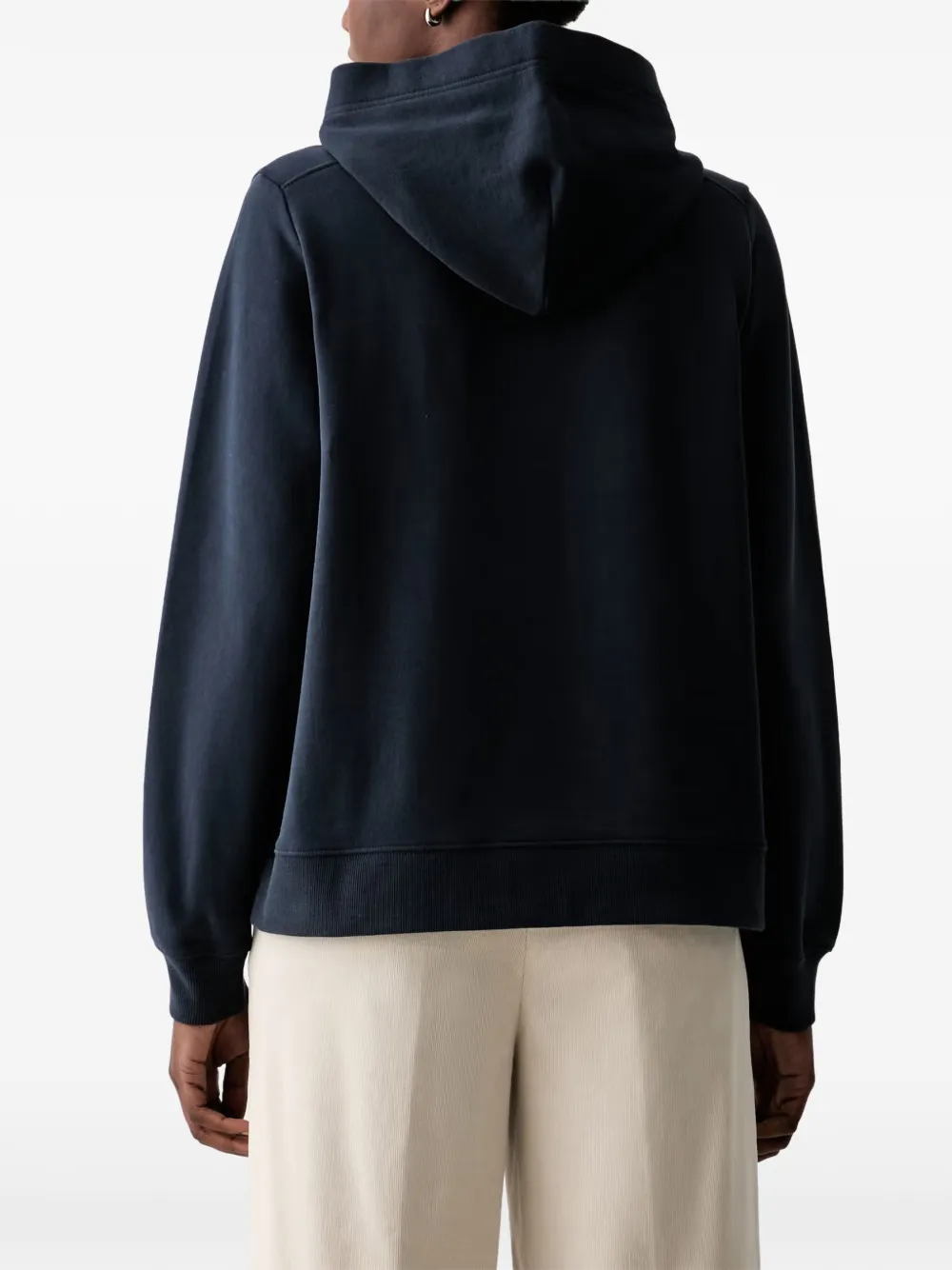 Marc O'Polo Hoodie met logoprint Blauw