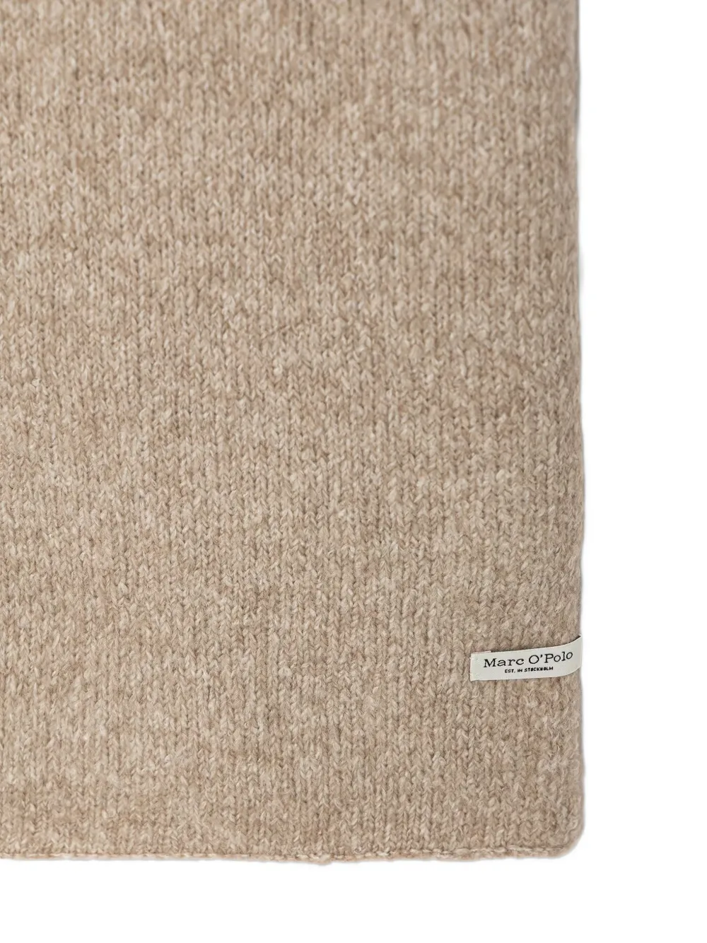 Marc O'Polo Fijngebreide sjaal Beige