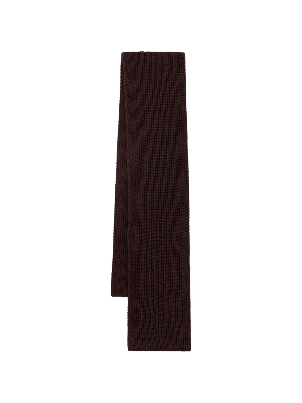Marc O'Polo ribbed-knit scarf - Rosso