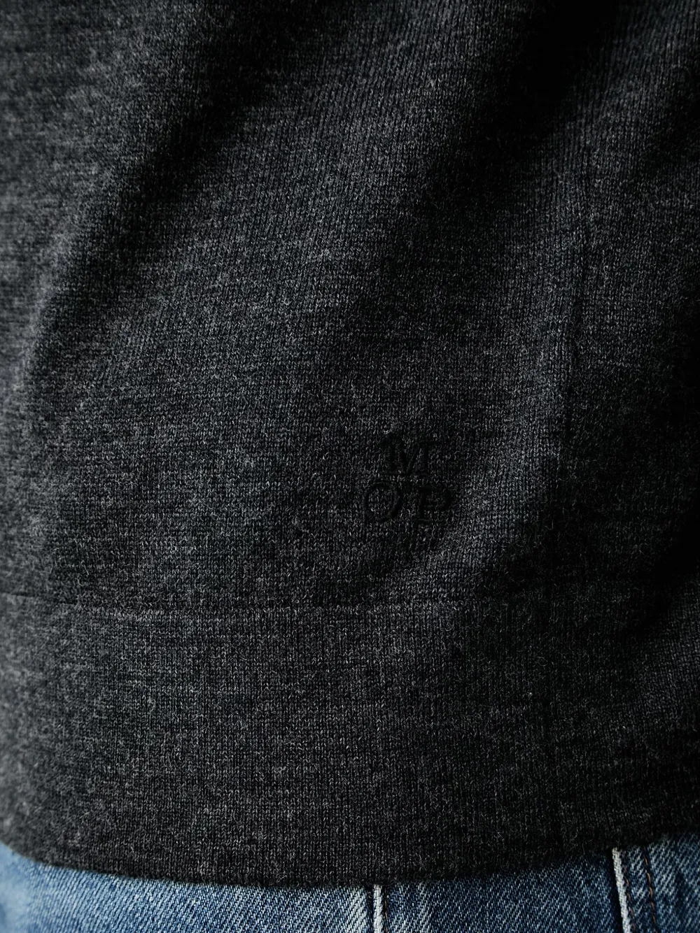 Marc O'Polo Trui met V-hals Grijs