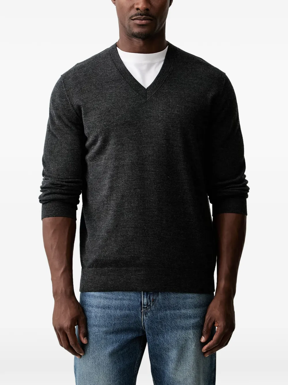 Marc O'Polo V-neck sweater - Grigio